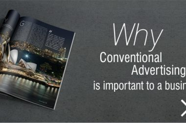 Why conventional advertising is important to a business